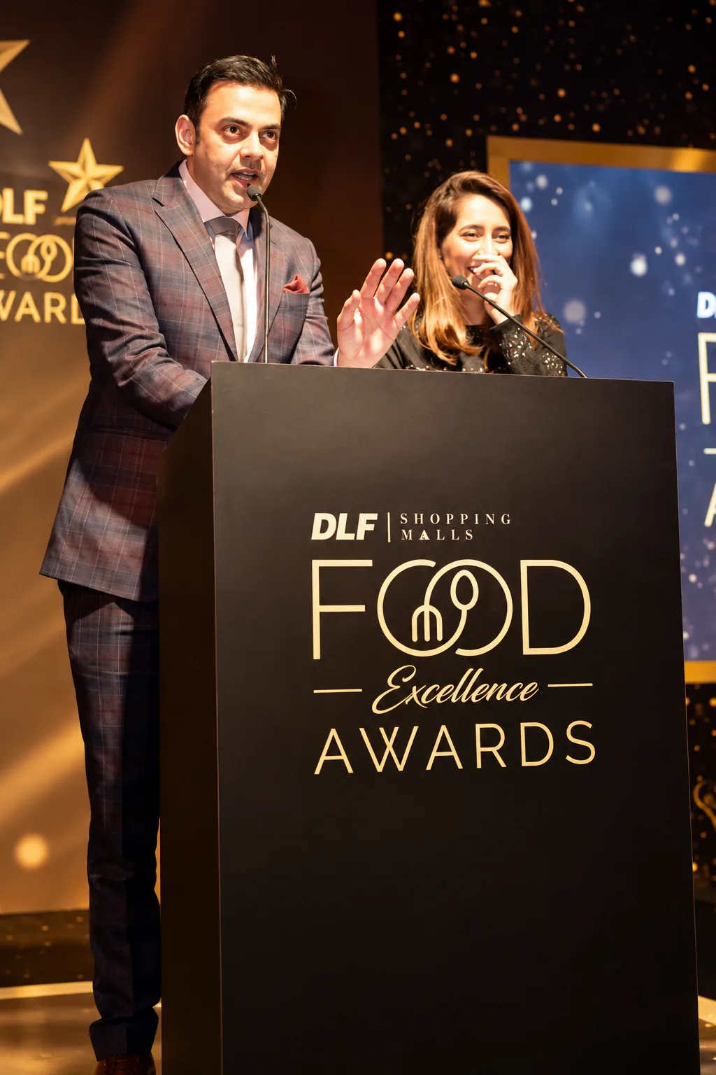 DLF Food Excellence Awards stage managed as a corporate awards event DLF Food Excellence Awards stage managed as a corporate awards event